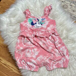 Disney Minnie Mouse Tie-Dye Romper